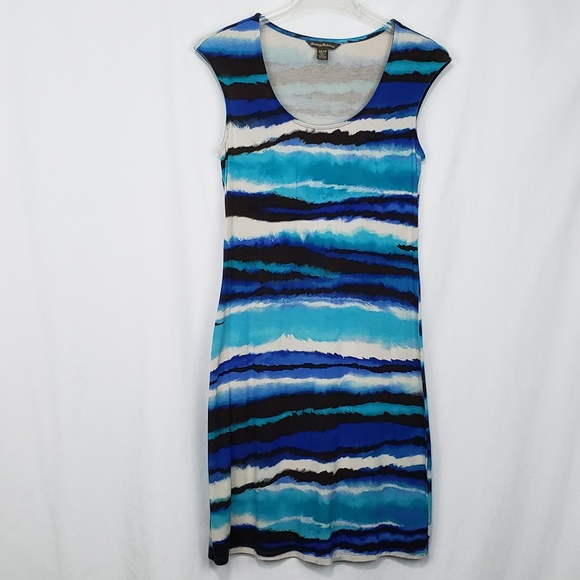 Tommy Bahama Dresses & Skirts - Tommy Bahama Blue Water Wave Dress Sz XS